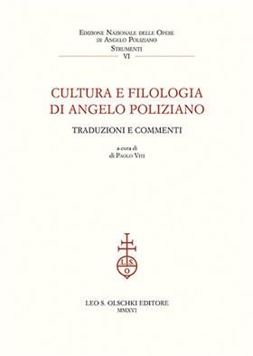9788822264398-Cultura e filologia di Angelo Poliziano.